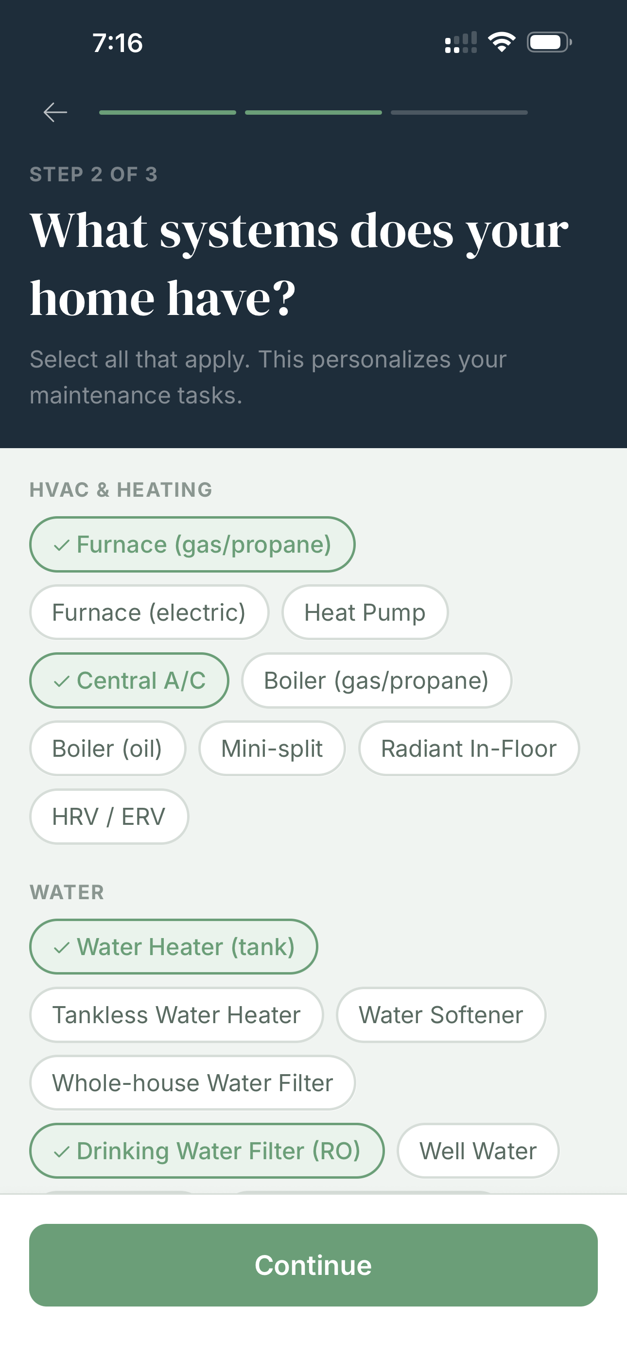 Personalize your home systems